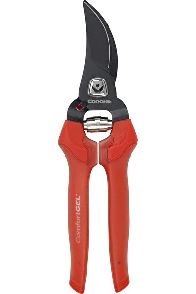 Corona مقص تقليم يدوي BP 3214D ComfortGEL Bypass، قطع 3/4 بوصة، أحمر