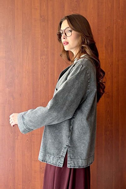 Ceylan Otantik Μπουφάν Anthracite Blazer