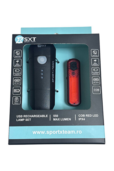 SXT Set Lumini cu Acumulator 550L-10C USB