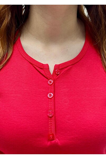 QYA Clothing Basic 100% Cotton Wide Fit Long Sleeve T-Shirt