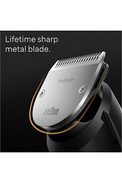 Braun BT9420 Series 9 Beard Trimmer with Problade, Black Space/Grey