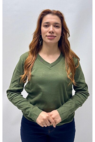 QYA Clothing ΒΑΣΙΚΟ ΜΑΚΡΥΜΑΝΙΚΟ ΜΑΚΡΥΜΑΝΙΚΟ ΜΠΛΟΥΖΑ 100% ΒΑΜΒΑΚΙ