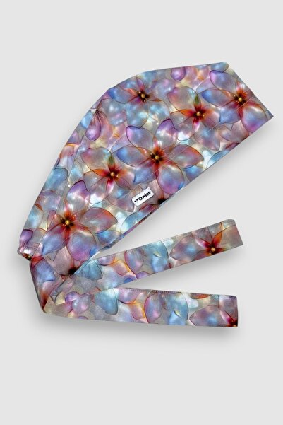 Owlet Medikal Sedefli Çiçekler Cerrahi Tesettür Bone