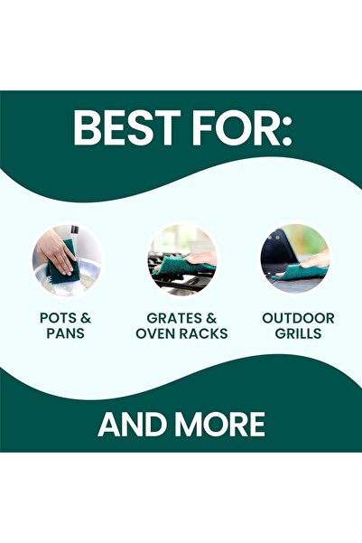 Generic Scotch-Brite Heavy Duty Scour Pads, 30 Pads