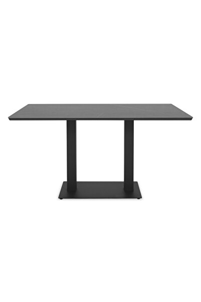 Maison Mex Garden/terrace table, ELIO, L.140 l.80 H.72 cm, black/gray