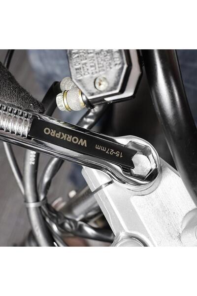 Workpro Wp272016 5/27mm Cr-V Universal Adjustable Double Head Wrench