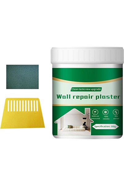 KASTWAVE مجموعة إصلاح الحوائط الجافة - مجموعة إصلاح الجدران باللصقات والمعجون...