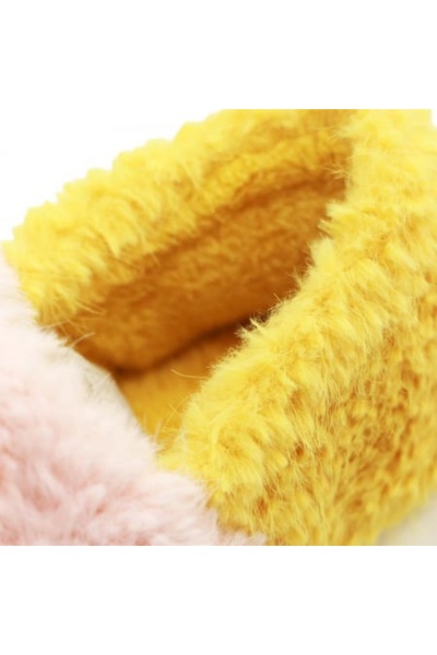 OEM Fluffy and warm slippers for women, stylish, cheerful and unique slippers, 43079D-56
