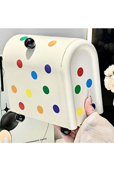 fulina Tabletop Container Stationery Holder, Space Saving Cosmetic Case Desktop Organizer, White