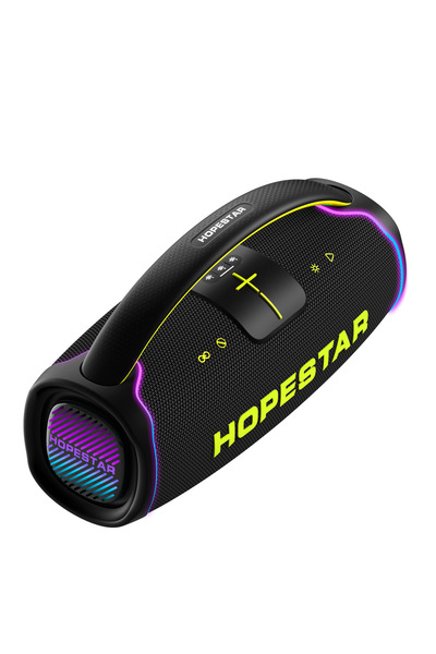 Generic Hope Star A65 300W Portable Party Box Speaker – Subwoofer, Lights, IPX6, TWS, USB/TF/AUX, Karaoke