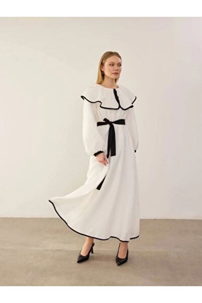 Thebomb Efsun Peter Pan collar Dress