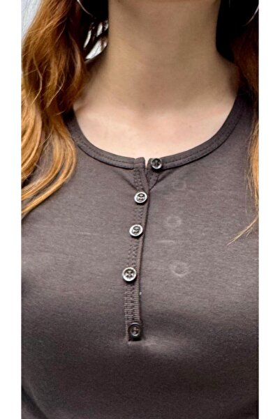 QYA Clothing Basic 100% Cotton Wide Fit Long Sleeve T-Shirt