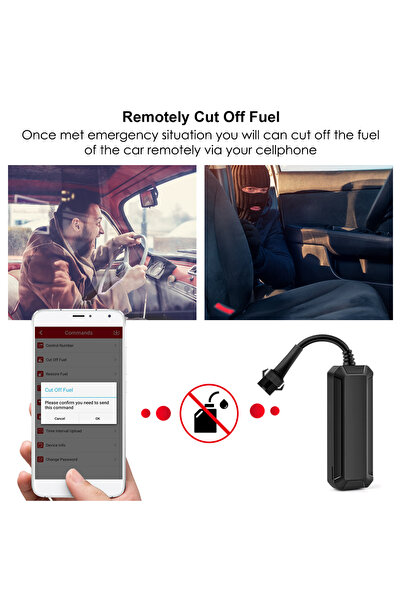 Micodus جهاز تعقب الشاحنات MV 710 GPS مع إنذار الوقود وقطع الوقود عن بُعد