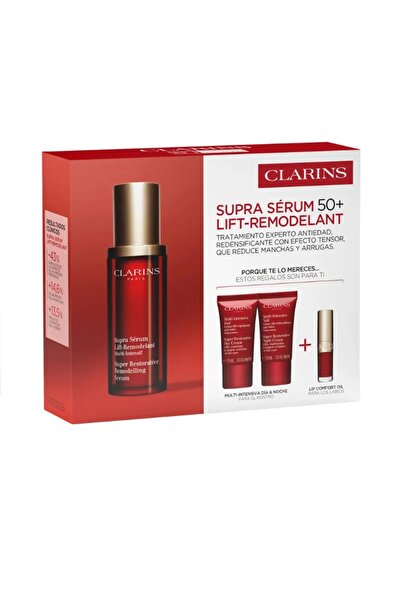 Clarins MULTI-INTENSIVE SUPRA SÉRUM mature skin care set