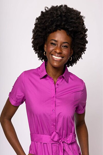 Heavy Tools Rochie din bumbac VEDNA