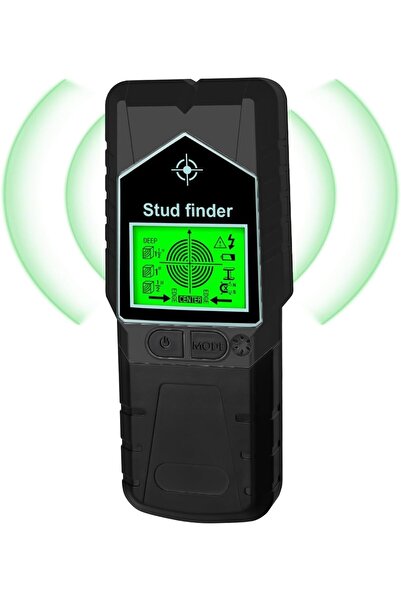 KASTWAVE جهاز كشف العوارض الخشبية 8 في 1 مع مستوى الفقاعات وشاشة LCD