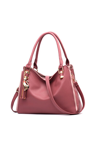 NO BRAND Women's handbag kids pink crossbody bag