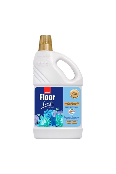 Sano Floor Fresh Home Blue Blossom Floor Solution, 1 L
