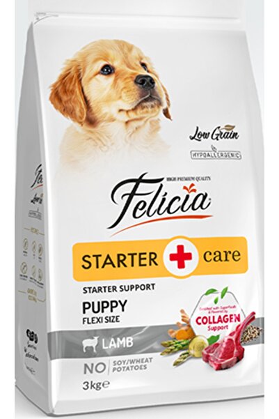 Felicia Starter Care Yavru Köpek Kuzulu Kolajen Destekli Hipoalerjenik Tüm Ir...