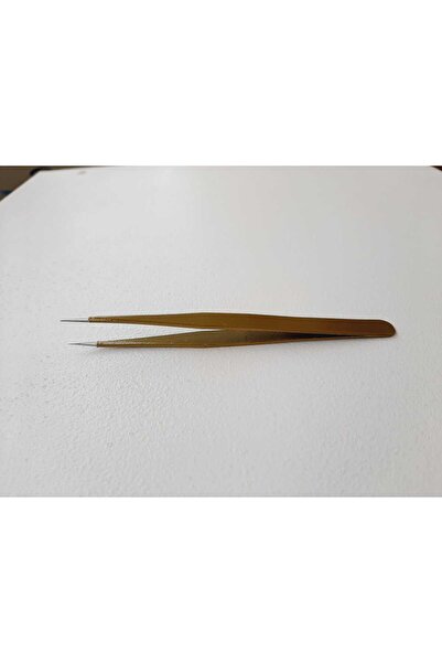 bir sürü eşya pak market Pointed Thin Straight Tip Repairman Tweezers Precision Tip Ingrown Hair Tweezers Eyebrow Eyelash Separation Tweezers