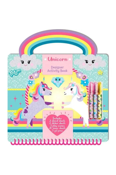 Totum Carte cu activitati - Unicorni