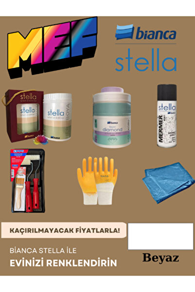 Bianca STELLA YENİ NESİL BOYAMA SETİ