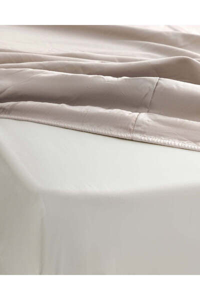 REDTAG Beige Fitted Sheet (Single Size)