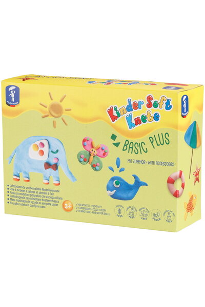 Feuchtmann Set plastilina non-toxica Kinder - Basic Plus
