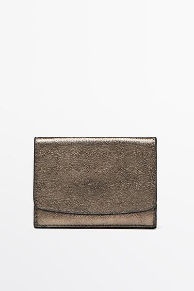 Massimo Dutti Nappa leather wallet