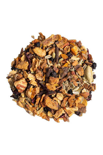 naTEa Organics Măr, ghimbir, scorțișoară, fenicul - Chai fructat