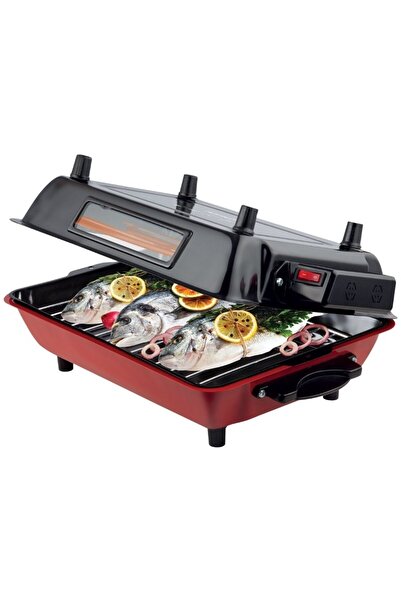 Mina DRC HOME CAMLI KAPAKLI EMAYE KOKUSUZ DUMANSIZ IZGARA