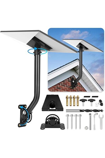 Xgmatt Suport antenă StarLink Gen 3, reglabil la 360°, metalic, negru