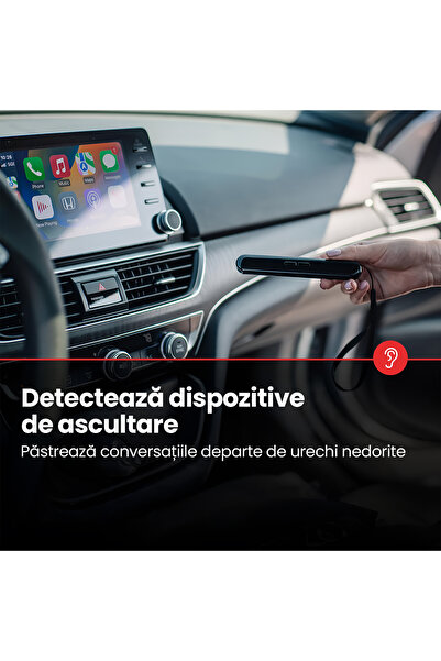 OEM Spy Device Detector, Hidden Cameras, Microphones, GPS, LED, 24h Autonomy, 10m Range, Portable