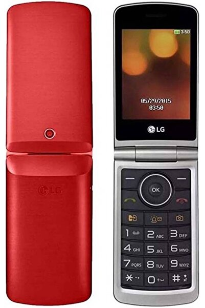 Generic LG G360 Dual SIM Mobile Phone, 3" Display (Red)