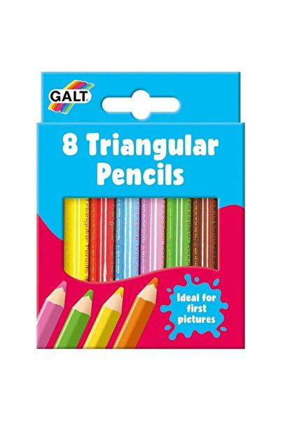 Galt Set 8 creioane colorate triunghiulare