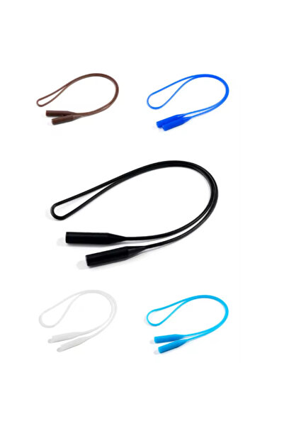 Optic Master Silikon Gözlük Askı İpi / Lastiği Karışık Renk 5 Li