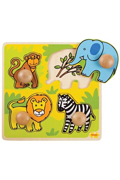 BIGJIGS Toys Primul meu puzzle - Safari