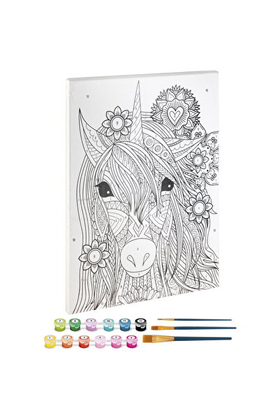 GRAFİX Tablou pictez pe numere - Unicorn