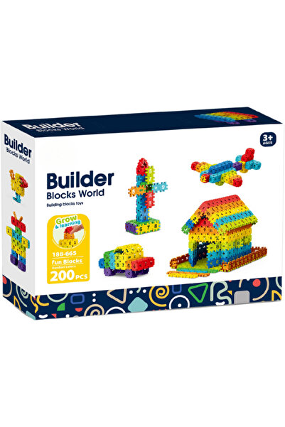 Bufnitel Set de constructie STEAM - Micutul matematician (200 piese)