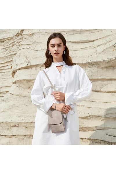 BOSTANTEN Vegan Leather Small Crossbody Bag for Women