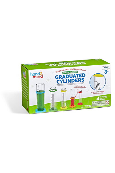 Hand2Mind Set of 5 graduated cylinders