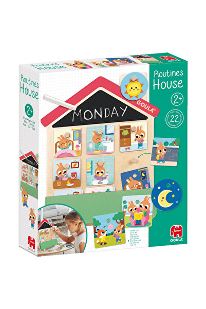 GOULA Joc educativ - Casuta cu activitati zilnice