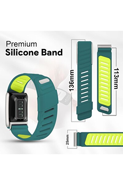 dado Silicone Sport Replacement Band for WHOOP 5.0, One, Peak & Life – Breathable Silicone