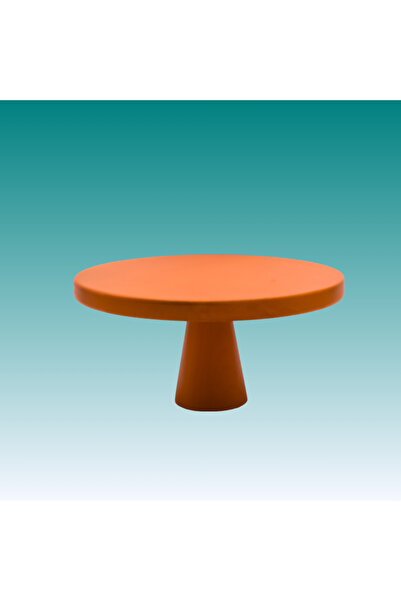 na neşeli ahşap 26 cm Orange Cake Display Stand Birthday Cake Display Stand with Stand Decoration Wooden Cake Stand