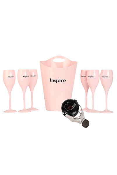Chateau Vartely Set accesorii roz pentru spumant Inspiro
