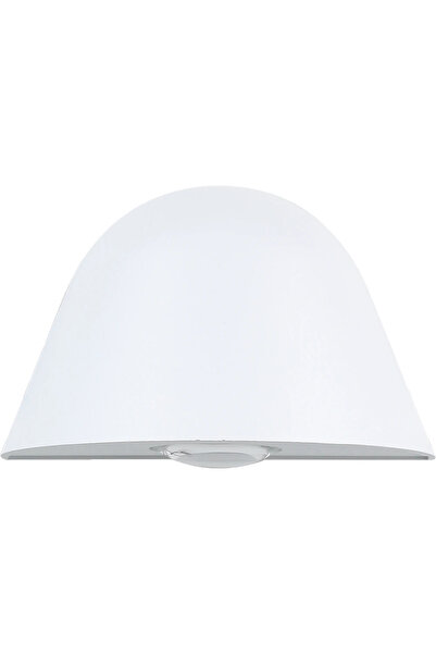 HAMER White outdoor gate light, yellow light, 5 watts