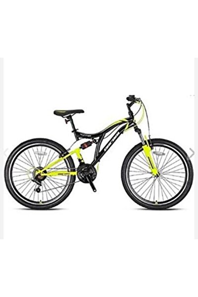 Kron HUNTER - 24" - MTB - 14.5' - 21 Vites - V.B - Nardo Gri-Siyah/Sarı