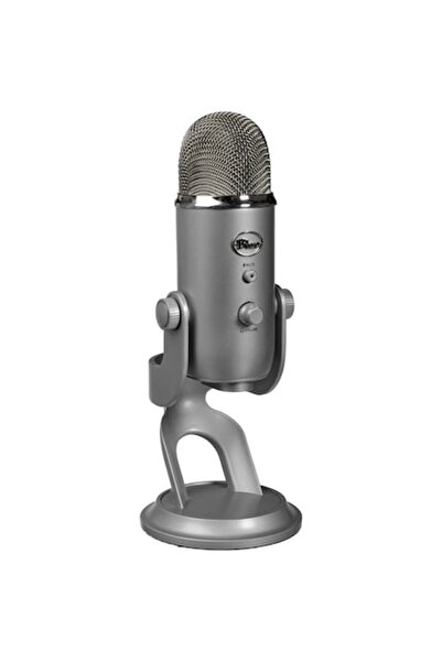 Blue Yeti Professional USB Microphone, PC & Mac, Streaming, Podcast, Silver