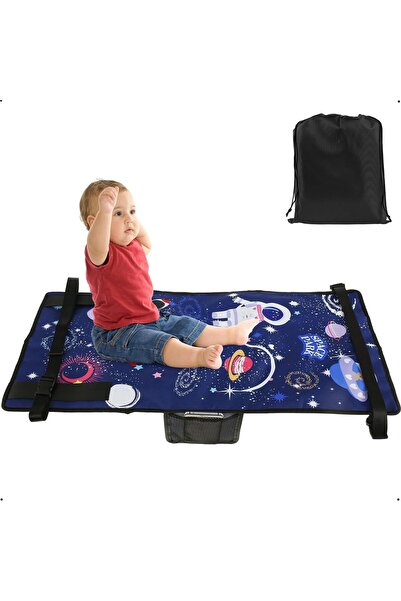 Generic Foldable Airplane Travel Bed for Kids (Ages 1–3) — Adjustable Support