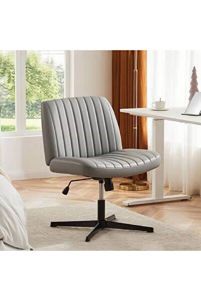 NKX كرسي مكتب مريح ذو أرجل وبدون مساند للذراعين، كرسي مكتب منزلي للمكتب